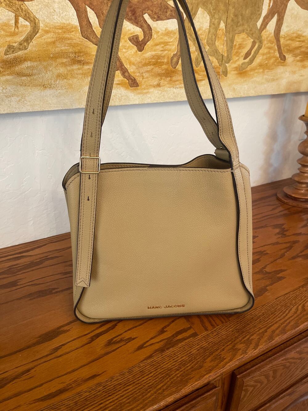 Marc Jacobs pebbled, leather Director Tote